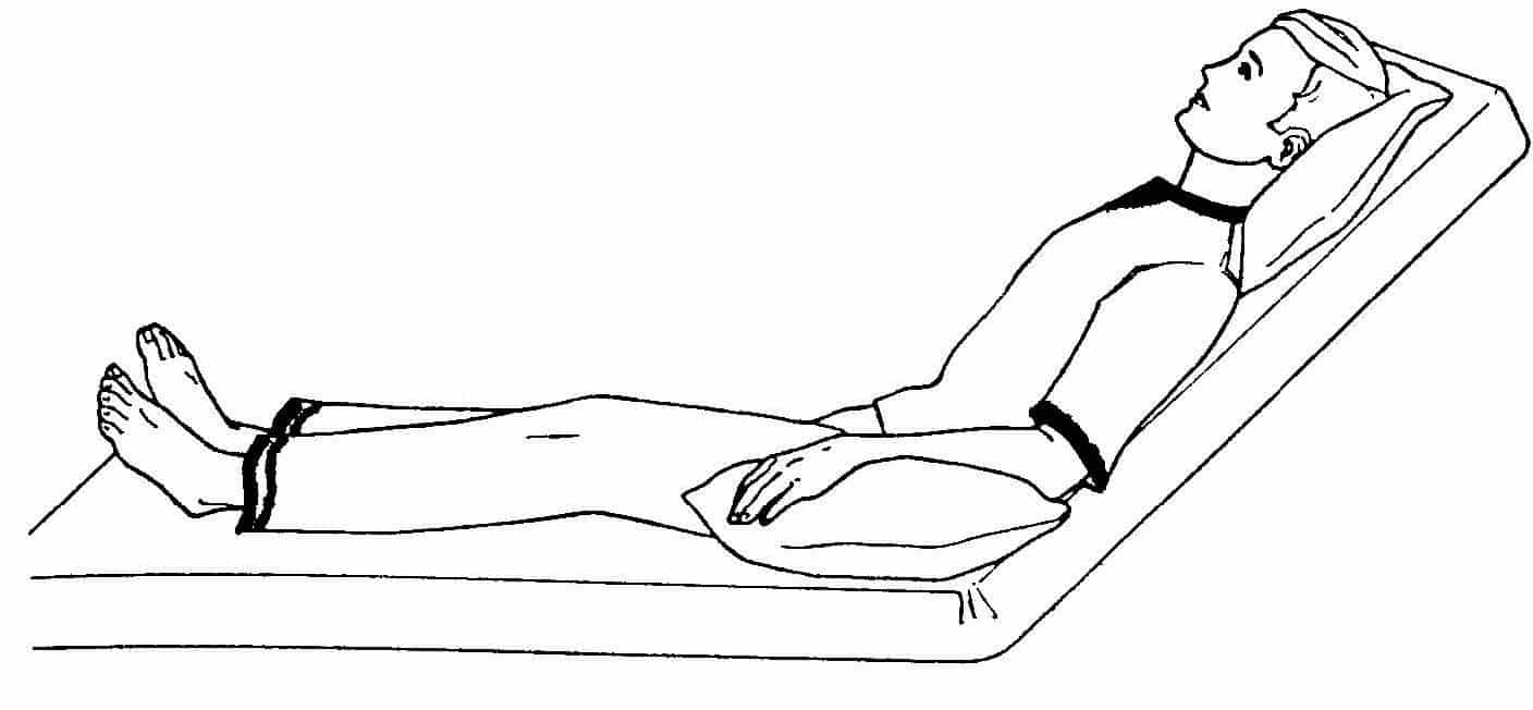 Anatomía humana Decubitus de Fowler