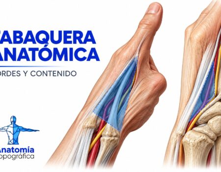 Tabaquera anatómica: bordes y contenido
