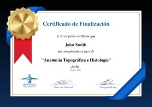 Anatomía Topográfica e Histología